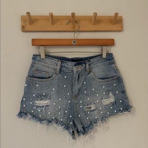 Jean shorts